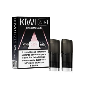 Kiwi Vapor - AIR POD PRECARICATE per Kiwi Air 20mg/ml - PINK LEMONADE - 2 PEZZI