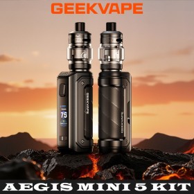 GeekVape - AEGIS MINI 5 KIT 100W - 3200mAh Batteria Integrata con Z NANO 3 TANK 5ml