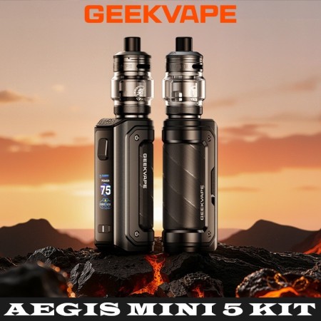 GeekVape - AEGIS MINI 5 KIT 100W - 3200mAh Batteria Integrata con Z NANO 3 TANK 5ml