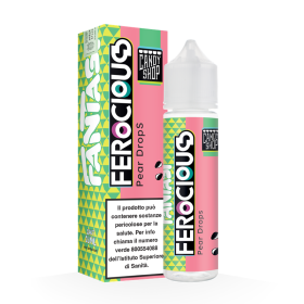 SHOT - Fantasi - Ferocious - PEAR DROPS - aroma 20+40 in flacone da 60ml