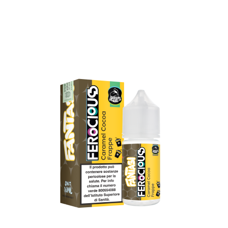 MINI SHOT - Fantasi - Ferocious - CARAMEL COCOA FRAPPE'  - aroma 10+10 in flacone da 30ml