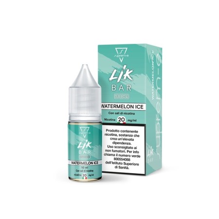 Lik Bar by Suprem-e - WATERMELON ICE 20mg/ml - Liquido pronto ai sali di nicotina 10ml