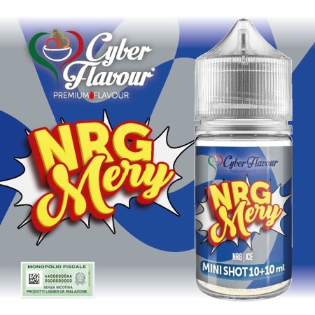 MINI SHOT - Cyber Flavour - Mery - NRG MERY - aroma 10+10 in flacone da 30ml