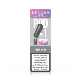 ElfBar - ELFBAR 4IN1 POD PRECARICATE 20mg/ml - META MOON - 1 PEZZO