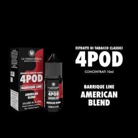 La Tabaccheria - 4Pod Barrique Line - AMERICAN BLEND - aroma 10ml