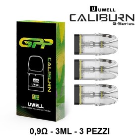 Uwell - CALIBURN G POD DI RICAMBIO 0,9Ω 3ml - 3 PEZZI