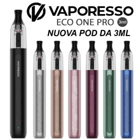 Vaporesso - ECO ONE PRO KIT 1400mah - Nuova Pod da 3ml