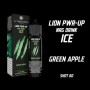 SHOT - La Tabaccheria - Lion Pwr-Up - NRG DRINK ICE GREEN APPLE - aroma 20+40 in flacone da 60ml