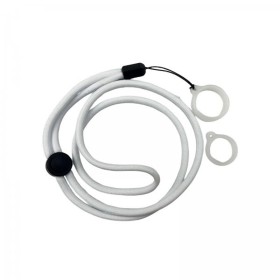 LACCETTO DA COLLO PORTA POD REGOLABILE - Bianco
