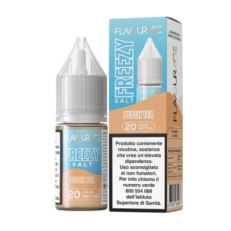 Flavourage - FREEZY PEACH TEA 20mg/ml - Liquido pronto ai sali di nicotina 10ml