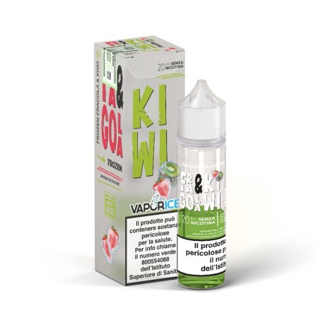SHOT - Vaporart / Vaporice - FRAGOLA & KIWI - aroma 20+40 in flacone da 60ml
