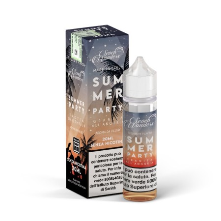SHOT - Vaporart / Seven Wonders - SUMMER PARTY - aroma 20+40 in flacone da 60ml