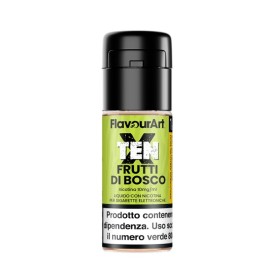 Flavour Art - Ten X - FRUTTI DI BOSCO 10mg/ml - Liquido pronto ai sali di nicotina 10ml