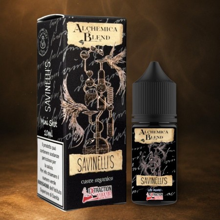 MINI SHOT - Alchemica Blend by Extraction Mania - SAVINELLI'S - aroma 10+10 in flacone da 30ml