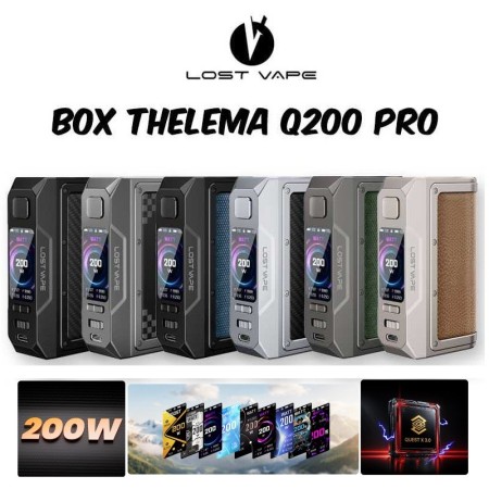 Lost Vape - THELEMA Q200 PRO BOX MOD 200W