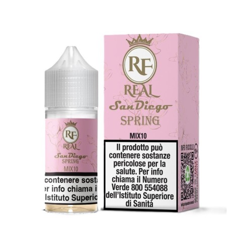 MINI SHOT - Real Farma - SAN DIEGO SPRING - aroma 10+10 in flacone da 30ml