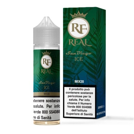 SHOT - Real Farma - SAN DIEGO ICE - aroma 20+40 in flacone da 60ml