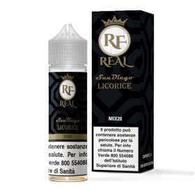 SHOT - Real Farma - SAN DIEGO LICORICE - aroma 20+40 in flacone da 60ml