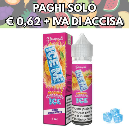 SHOT - Dreamods - Ice Me - MANGO CARABAO ICE - aroma ultra concentrato 5+55