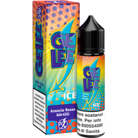 SHOT - Flavour Art - High Voltage - Gelee - ARANCIA ROSSA E MIRTILLI ICE - aroma 20+40 in flacone da 60ml