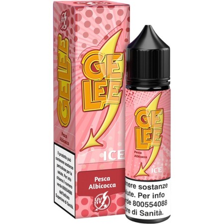 SHOT - Flavour Art - High Voltage - Gelee - PESCA ALBICOCCA ICE - aroma 20+40 in flacone da 60ml