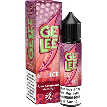 SHOT - Flavour Art - High Voltage - Gelee - UVA AMERICANA MELA FUJI ICE - aroma 20+40 in flacone da 60ml