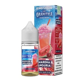MINI SHOT - King Liquid - Granitika - AMARENA e ANGURIA - aroma 10+10 in flacone da 30ml