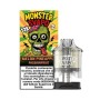 Monster Vape - REFILL MONSTER PUFF DA 10ml - con sali di nicotina 20mg/ml - Melon Pineapple Passionfruit