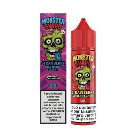 SHOT - Monster Vape - STRAWBERRY RASPBERRY CHERRY - aroma 20+40 in flacone da 60ml