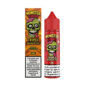 SHOT - Monster Vape - TRIPLE MANGO ICE - aroma 20+40 in flacone da 60ml