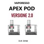 Vaporesso - APEX POD DI RICAMBIO - Nuova Versione 2.0 - 0,8ohm - 2 PEZZI