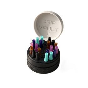 Officine Svapo - DRIP TIP VAULT II - ESPOSITORE da banco con 20 DRIP TIP inclusi 10x Wenax M1/M2 e 10x Eco One/Pro
