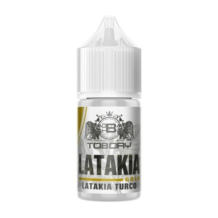 MINI SHOT - Tob Pharma - TOBDRY Gold - LATAKIA - aroma 10+20 in flacone da 30ml