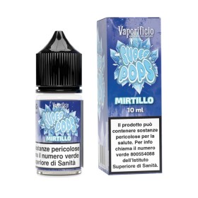 MINI SHOT - Vaporificio - Super Pops - MIRTILLO - aroma 10+10 in flacone da 30ml