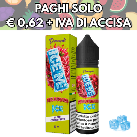 SHOT - Dreamods - Ice Me - MELOGRANO ICE - aroma ultra concentrato 5+55